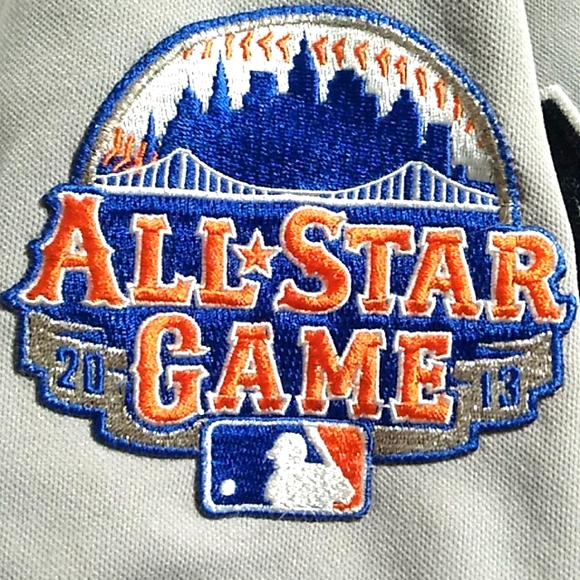 FLASH SALE! Authentic Majestic All Star Game 2013 New York #42 Jersey Sz.56 - Picture 2 of 12